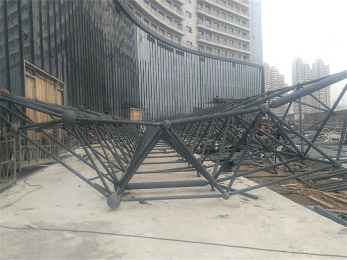 开原万豪酒店雨棚网架